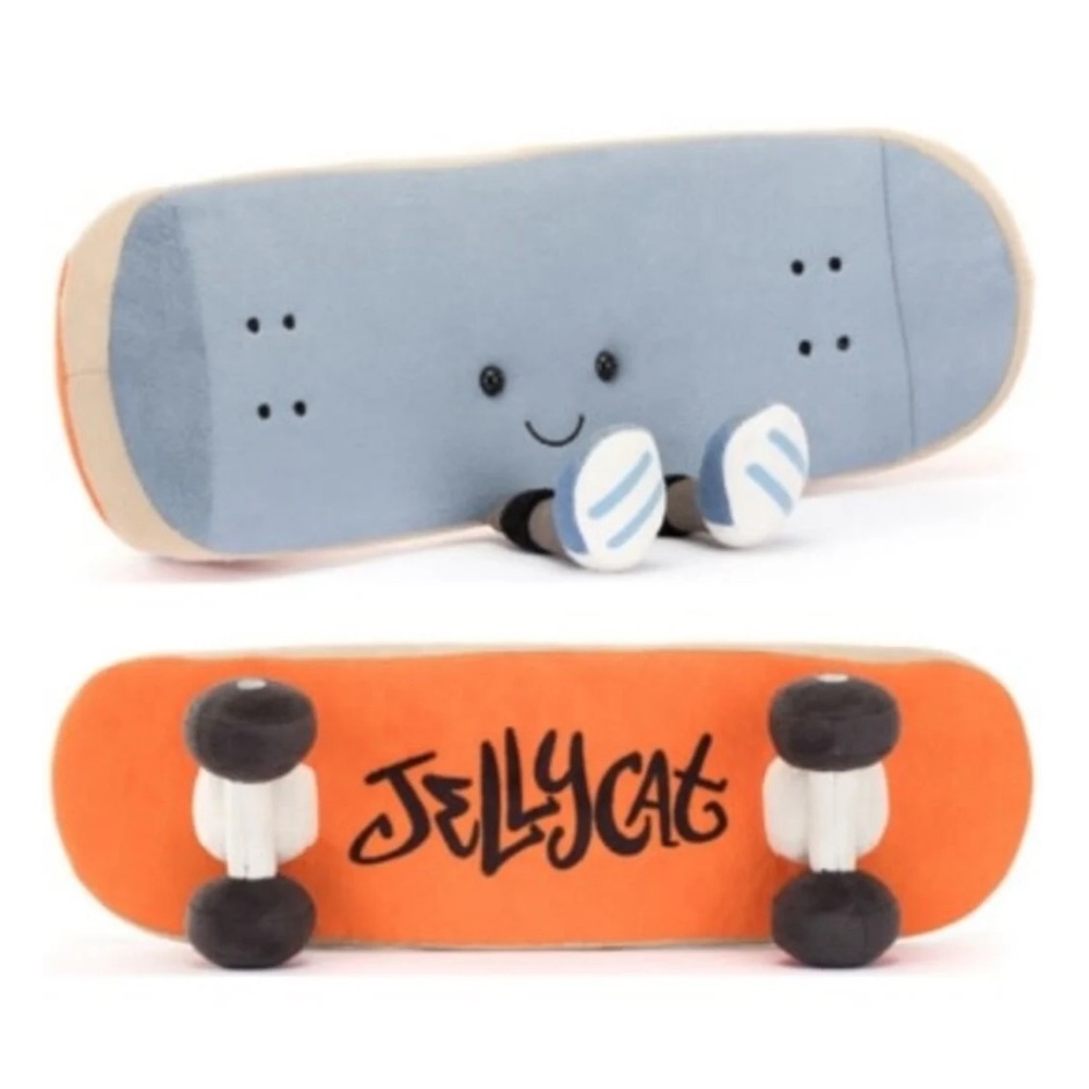 NWT Jellycat Skateboard